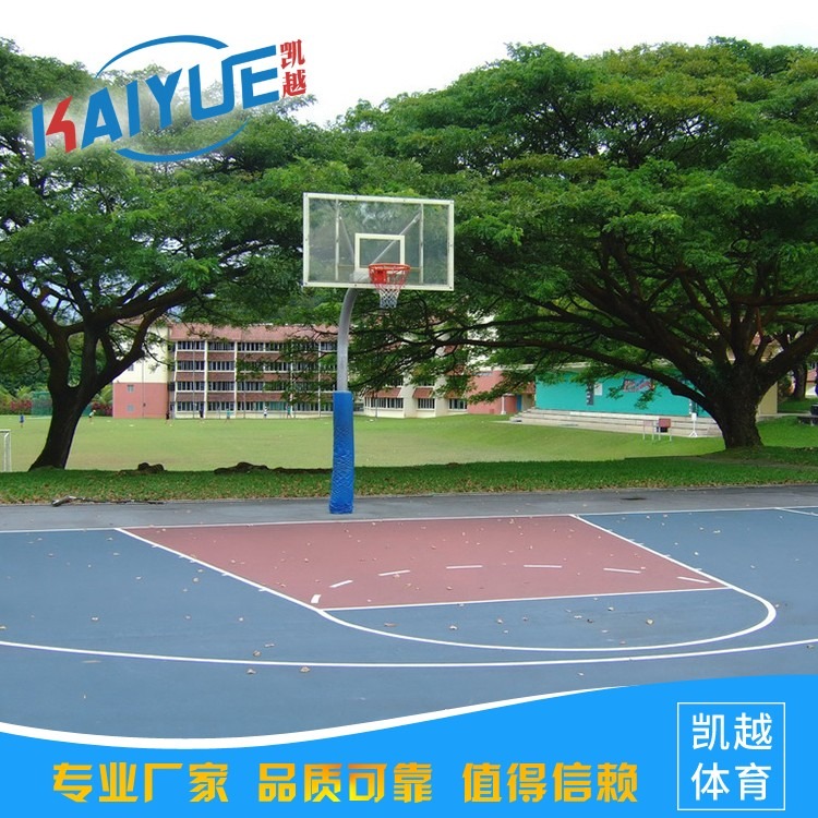 扬州崇明县体育场地pu篮球场原装现货