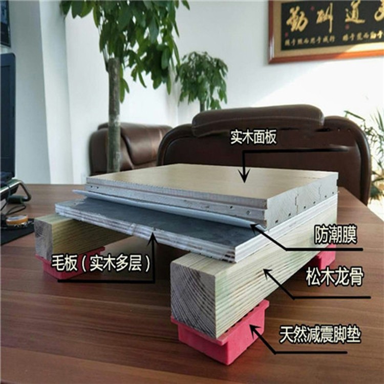 篮球木地板  体育馆木地板 专业定制 体育馆木地板  双鑫体育