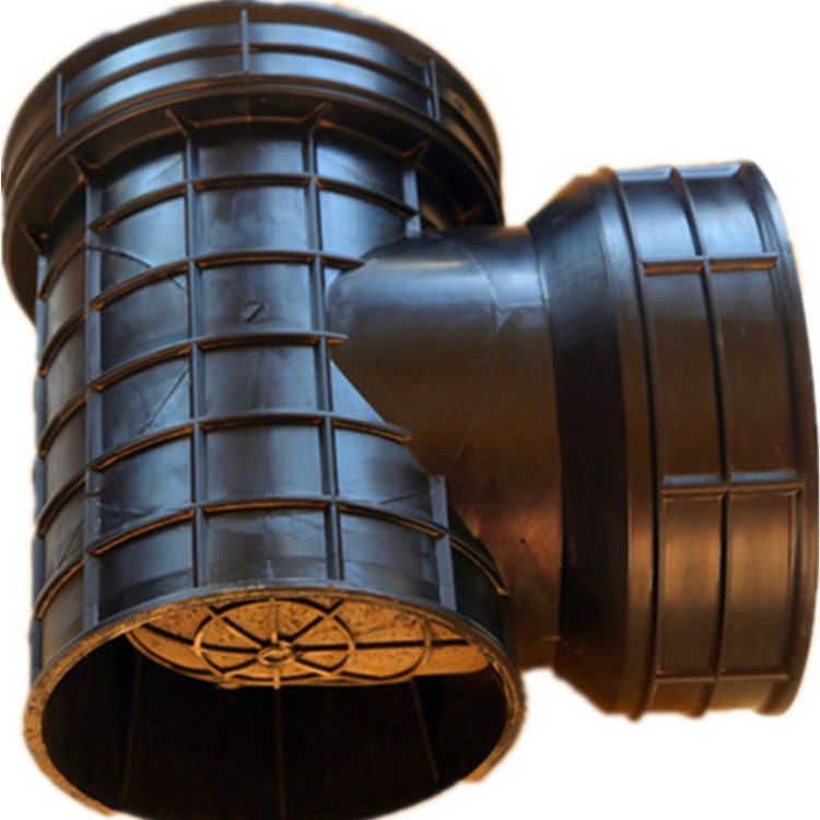 长期供应塑料检查井 注塑成型污水雨水井 630*400三通直通