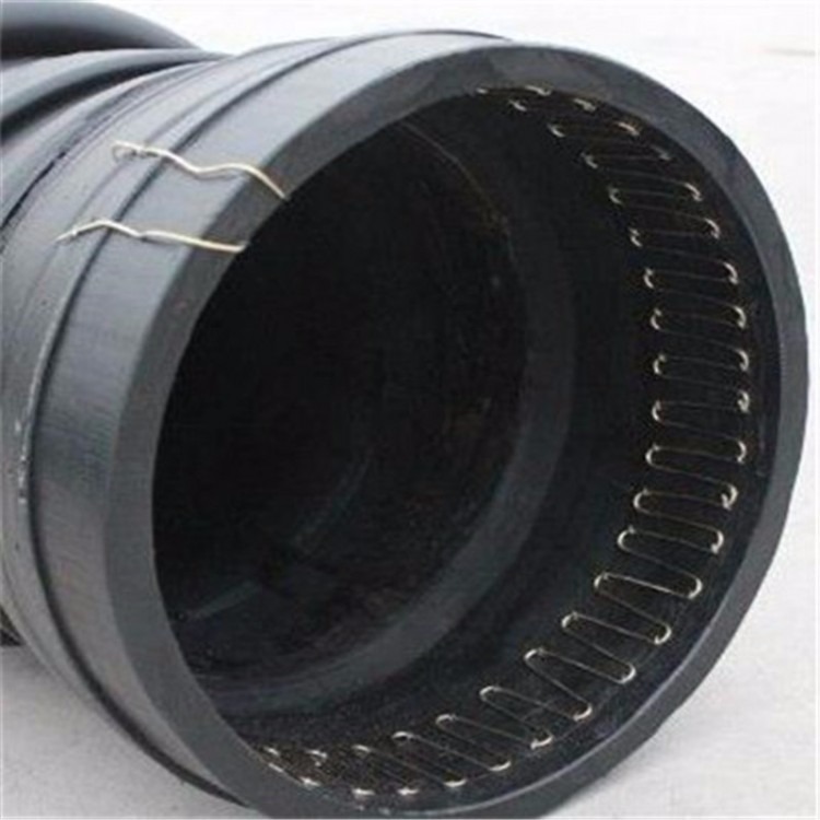 HDPE缠绕B型管 厂家直销 HDPE增强型缠绕克拉管