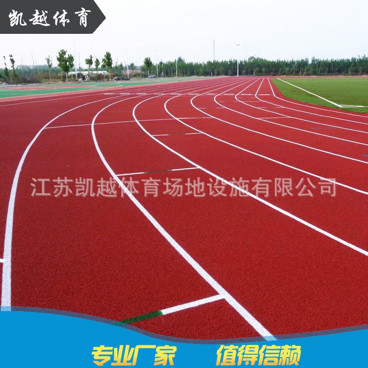 供应国际标准橡胶跑道 各类学校 幼儿园体育场地施工铺设