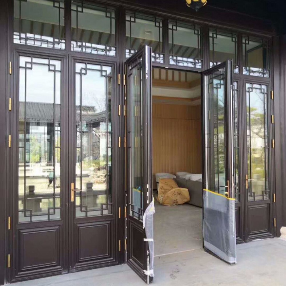 济南仿古铝合金门窗 庭院仿古铝合金门窗品牌 简约仿古铝合金门窗定制