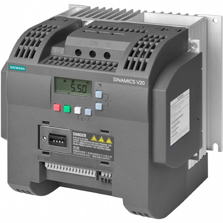 6SL3210-5BB21-1UV0西门子V20变频器1.1 kW  200-240 V   SINAMICS V20